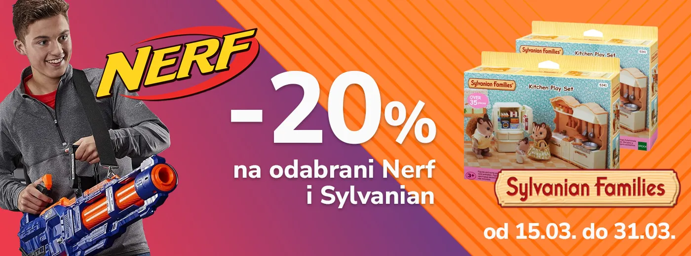 Nerf & Sylvanian