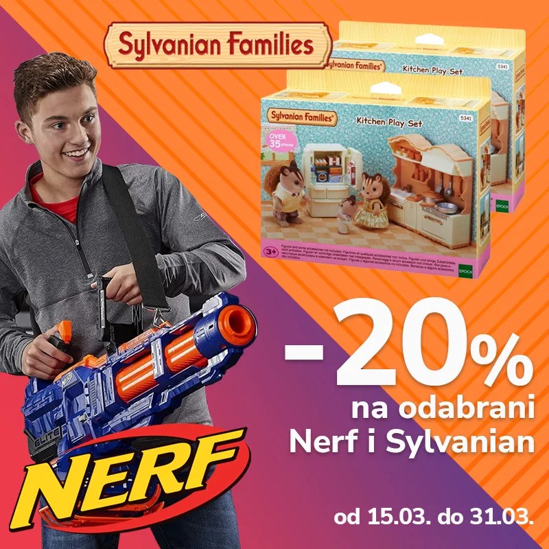 Nerf & Sylvanian