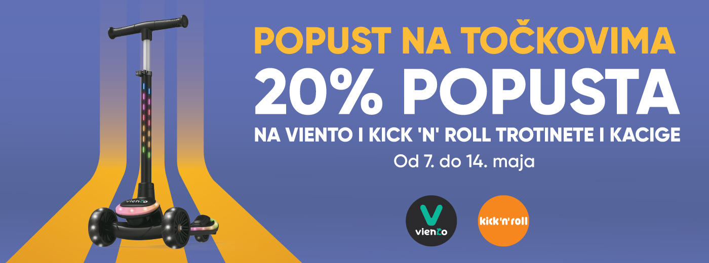 Snizenje trotineta i kaciga