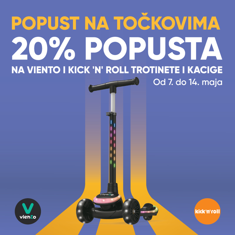 Snizenje trotineta i kaciga