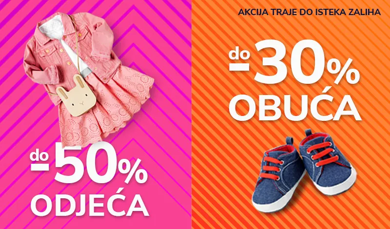 SNIŽENJE ODJEĆE I OBUĆE