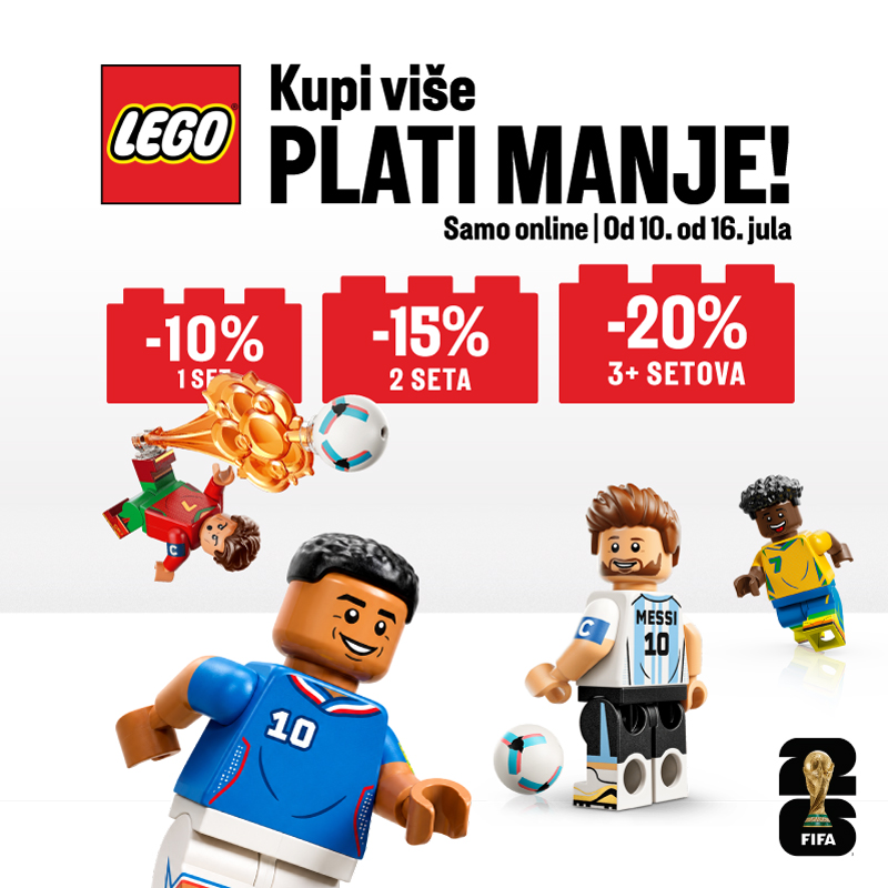 Lego kupi više plati manje
