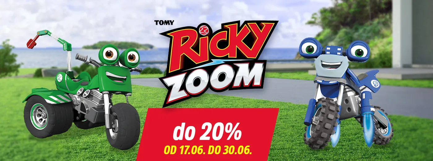 Ricky Zoom akcija - 20%