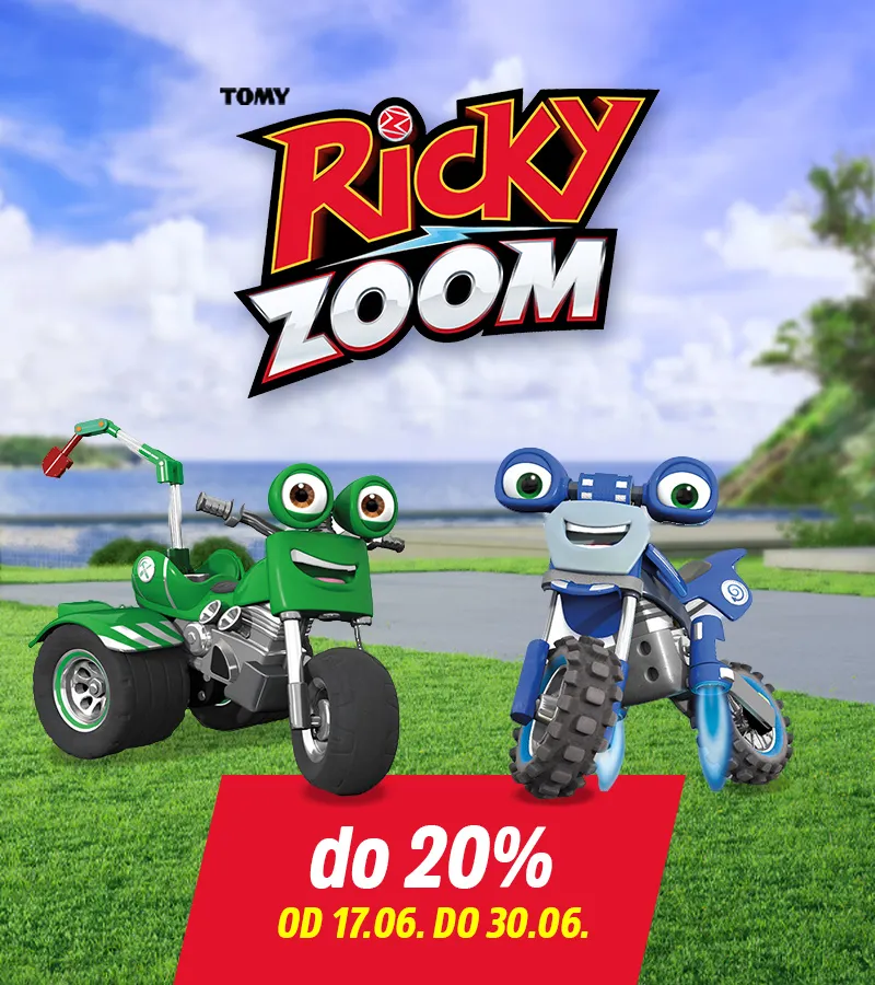 Ricky Zoom akcija - 20%