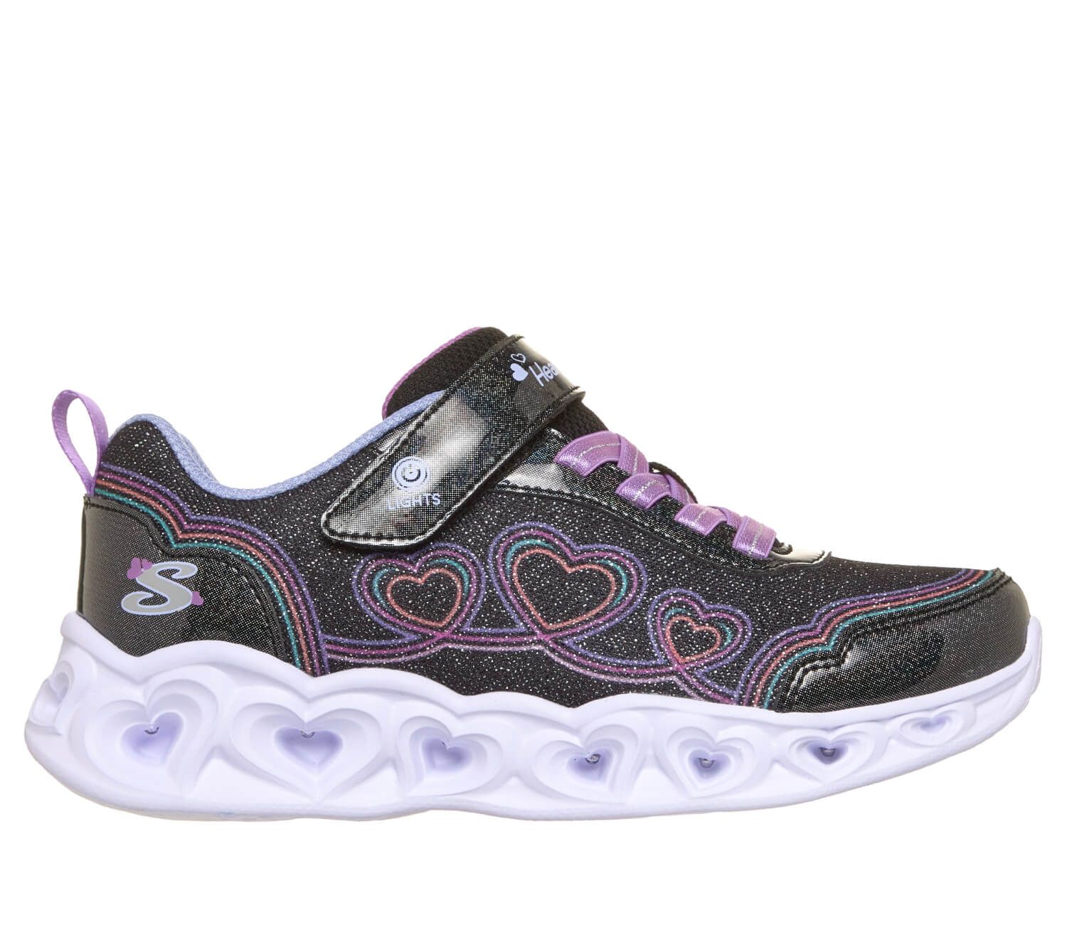 SKECHERS PATIKE HEART LIGHTS - BUBBLE LOVE 