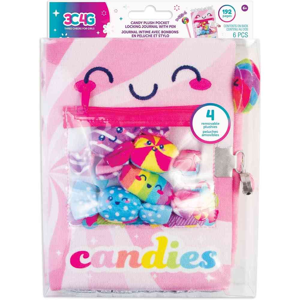 DZEPNI DNEVNIK CANDY PLUSH LOG 