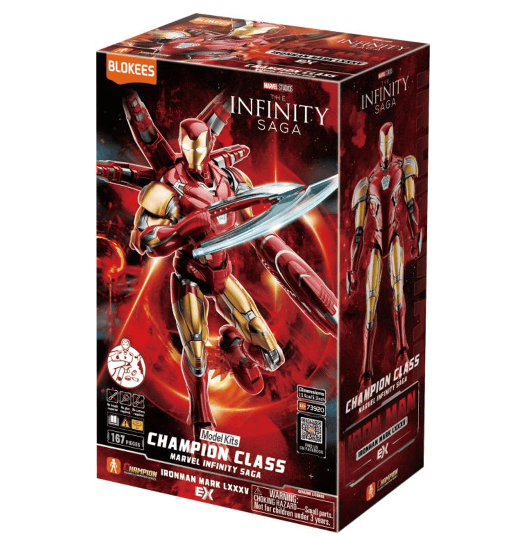 BLOKEES FIGURA MARVEL HERO INFINITY SAGA  - IRON MAN 