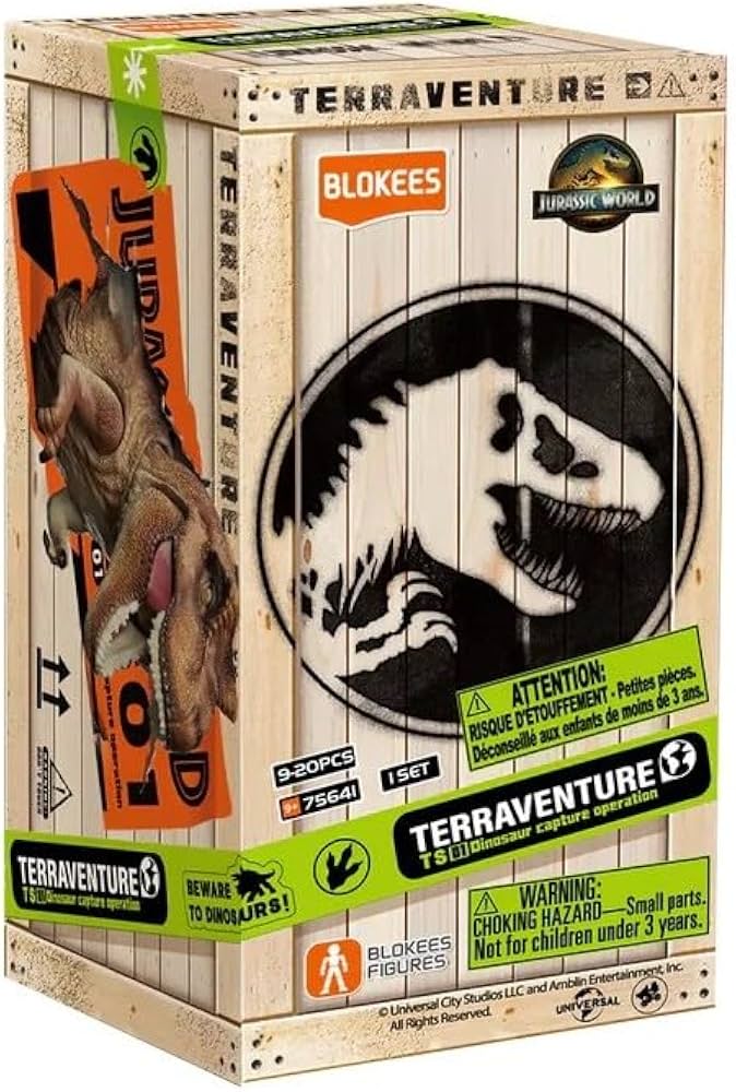 BLOKEES FIGURA - JURRASIC WORLD TERRAVENTURE 