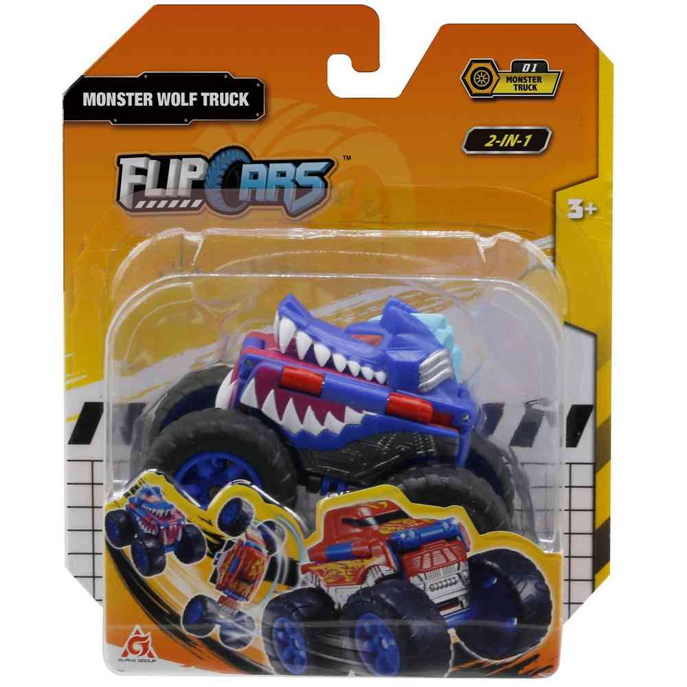 FLIP CARS AUTIC- MONSTER wolf 