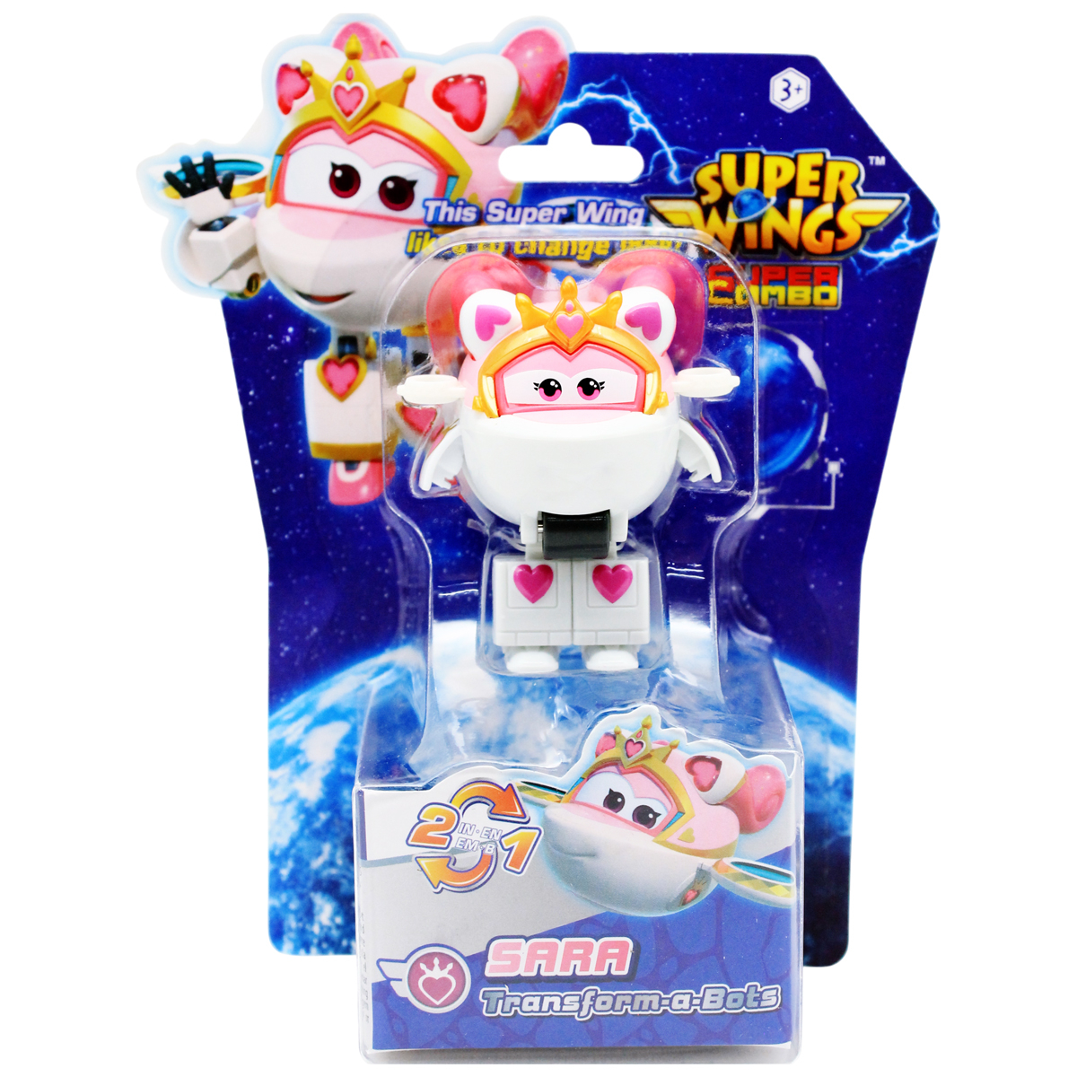 SUPER WINGS TRANSFORM-A-BOTS SARA 