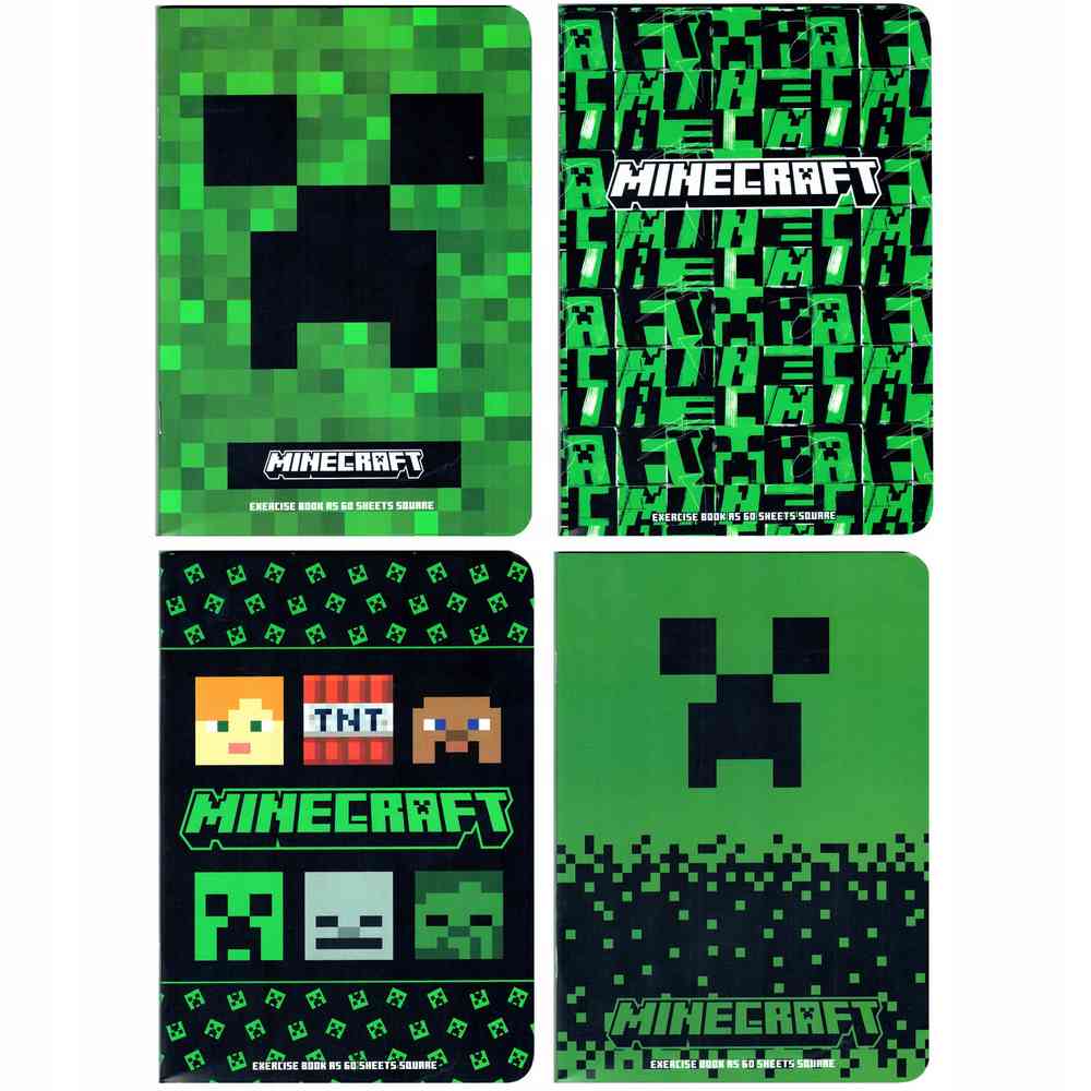 ASTRA SVESKA A5 60L SKO MINECRAFT 