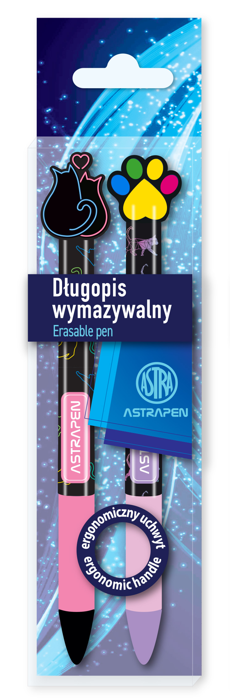 ASTRA HEMIJSKA OLOVKA 0.5 MM PISI BRISI 2 KOM CATS 