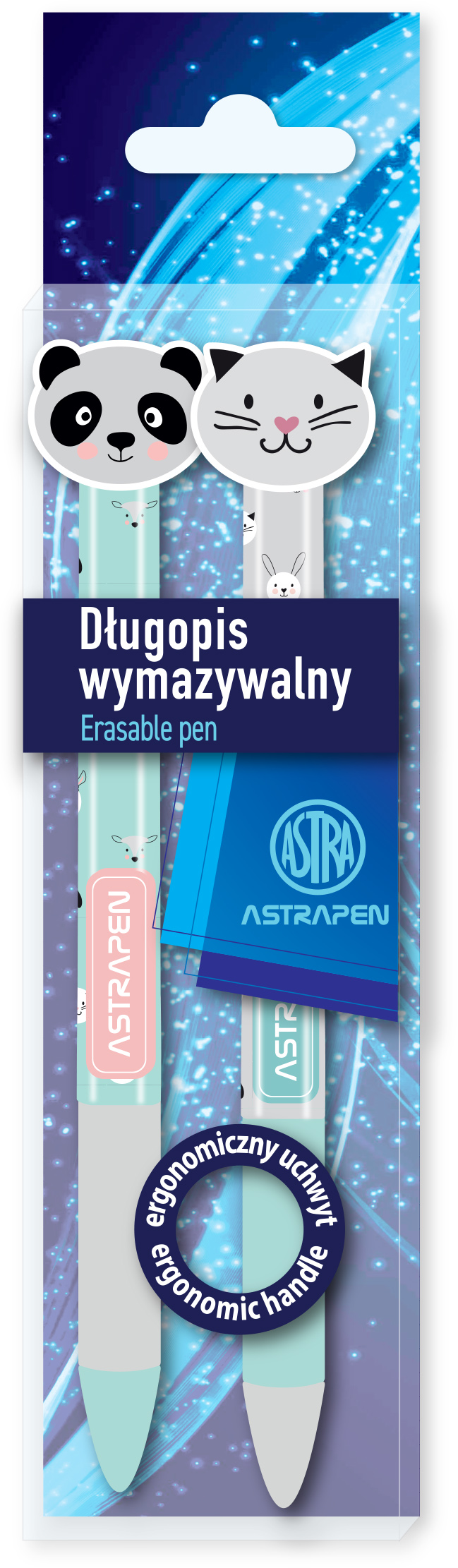 ASTRA HEMIJSKA OLOVKA 0.5 MM PISI BRISI 2 KOM ANIMALS 