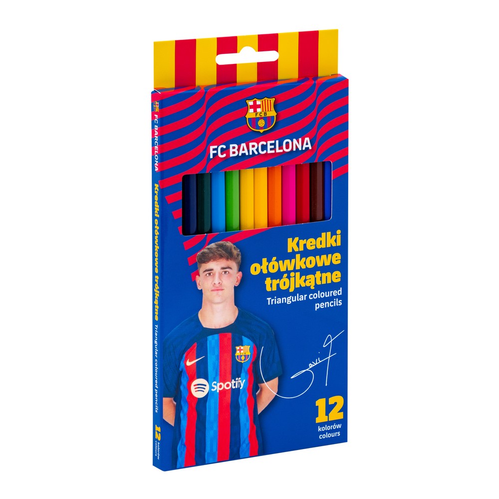 ASTRA DRVENE BOJICE 12 KOM FC BARCELONA 