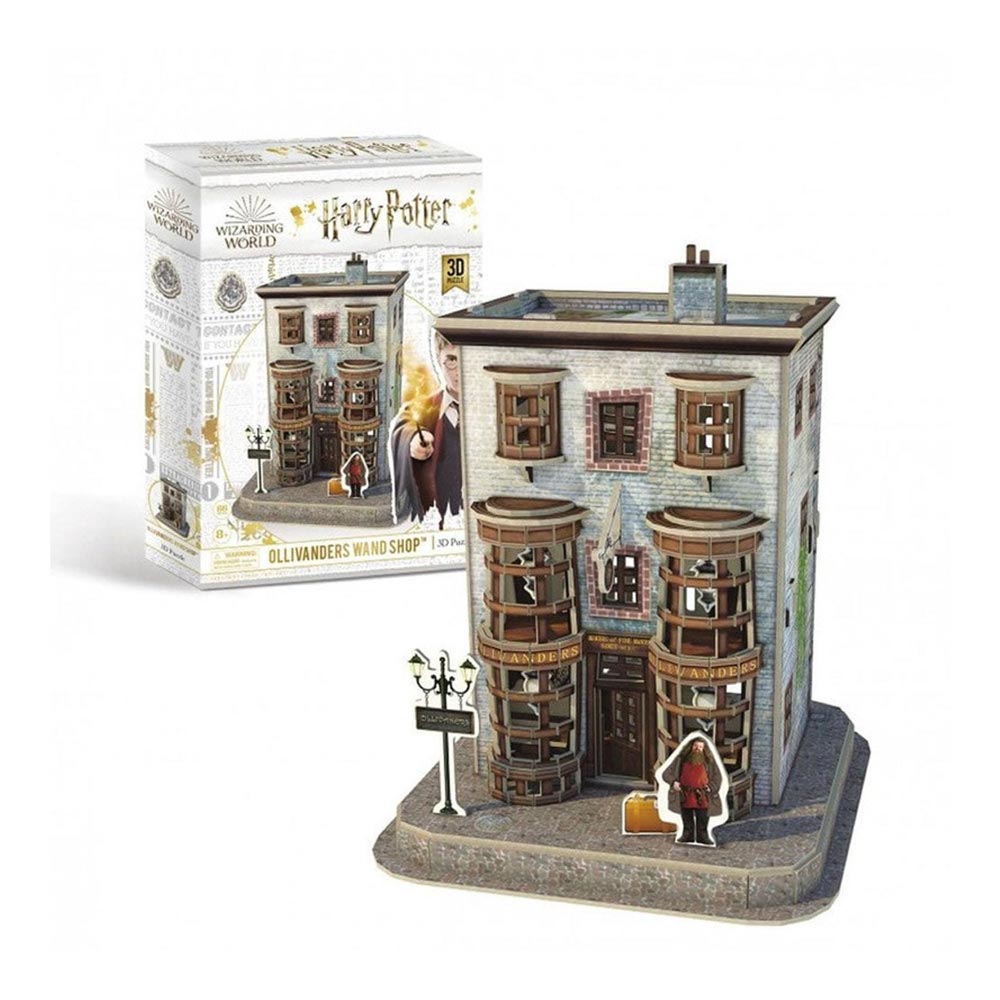 CUBICFUN PUZZLE HARRY POTTER DIAGON ALLEY - OLLIVANDERS  WAND SHOP 