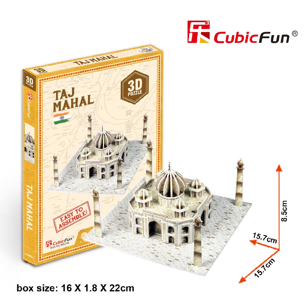 CUBICFUN PUZZLE TAJ MAHAL S3009h