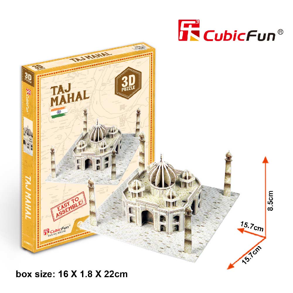 CUBICFUN PUZZLE TAJ MAHAL S3009h 