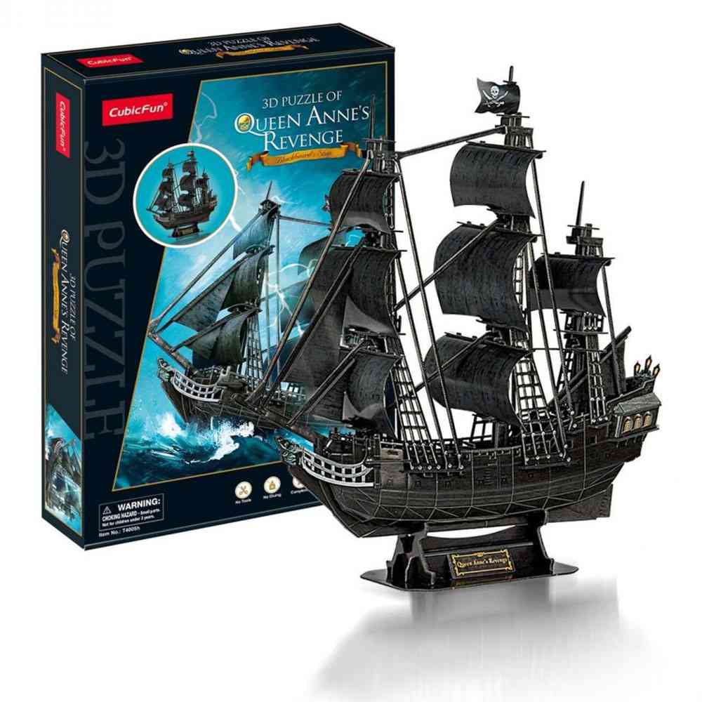 CUBICFUN PUZZLE QUEEN ANNES REVENGE 