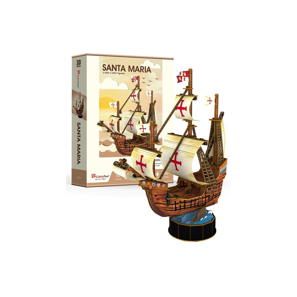 CUBICFUN PUZZLE SANTA MARIA