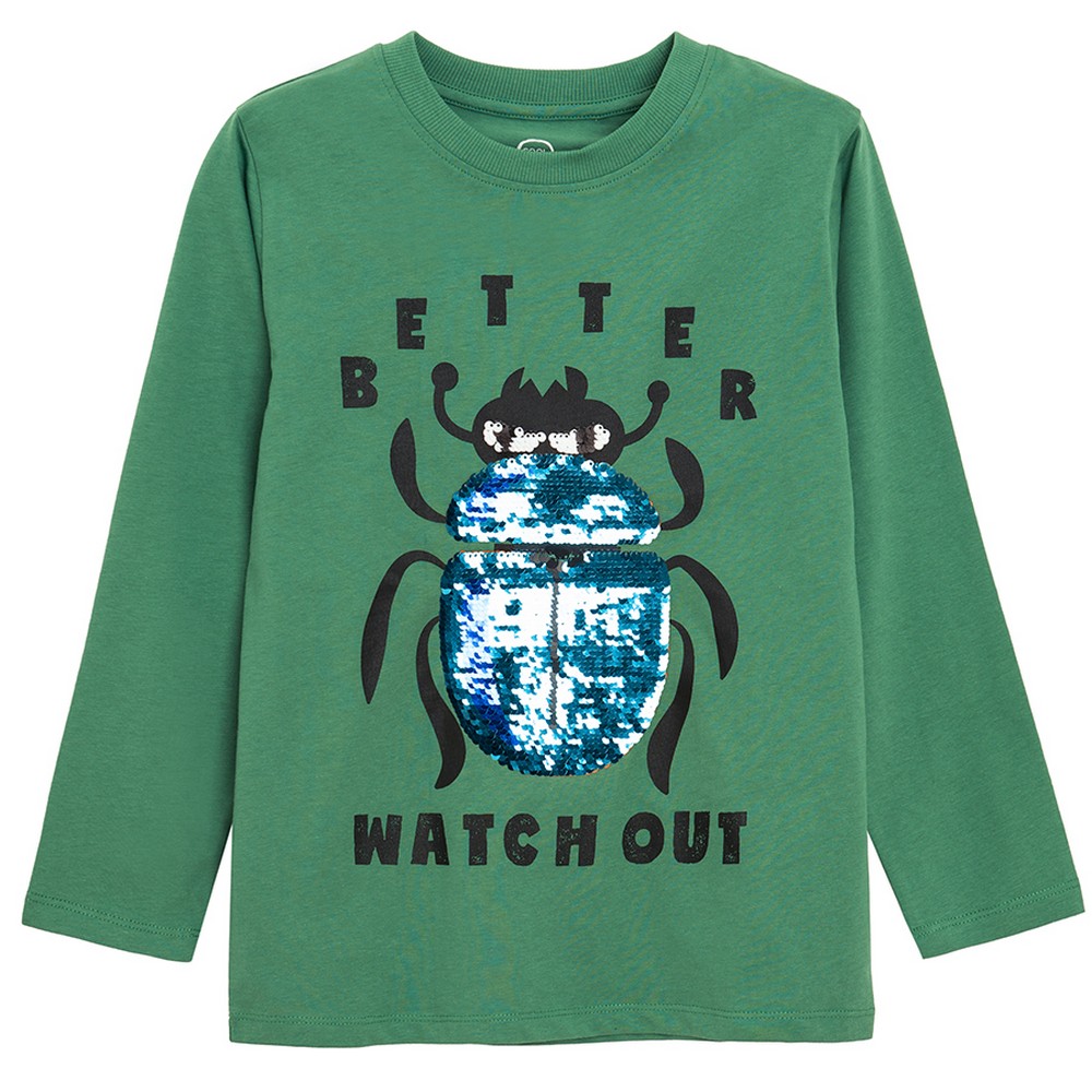 COOL CLUB MAJICA DUG RUKAV GREEN DREAMVERSE