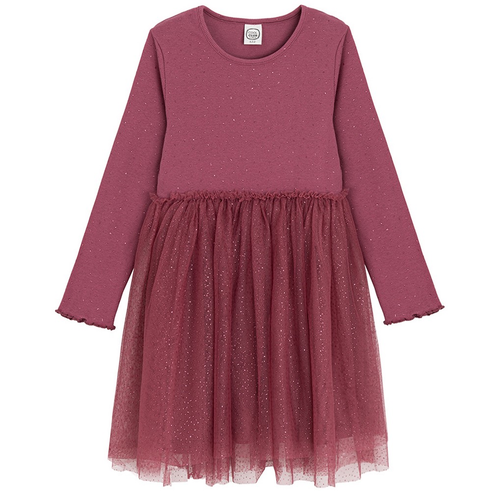 COOL CLUB HALJINA DUG RUKAV BURGUNDY