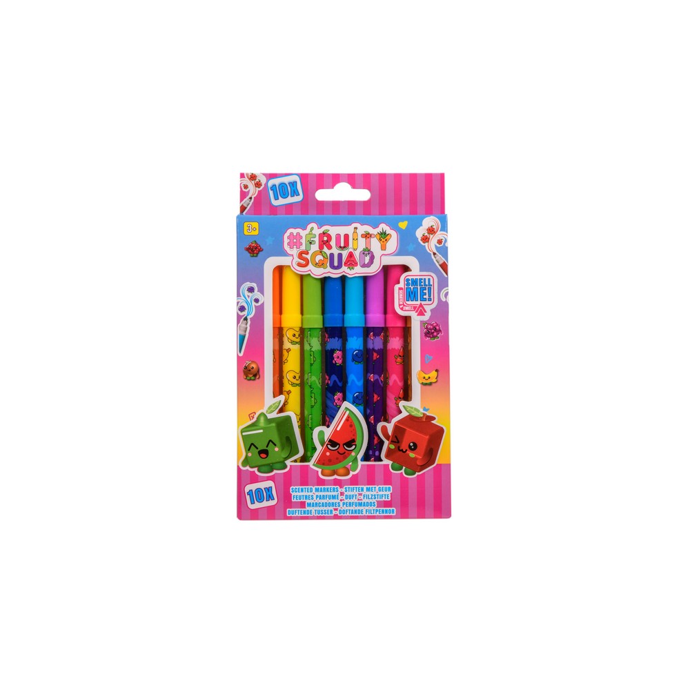 CANENCO FLOMASTERI 10 KOM FRUITSQUAD