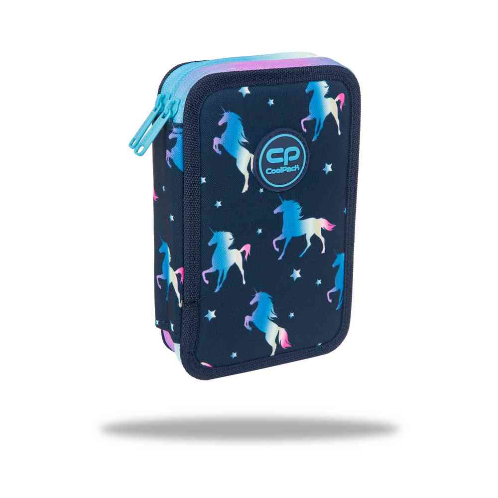 COOLPACK PERNICA 2 ZIPA PUNA BLUE UNICORN