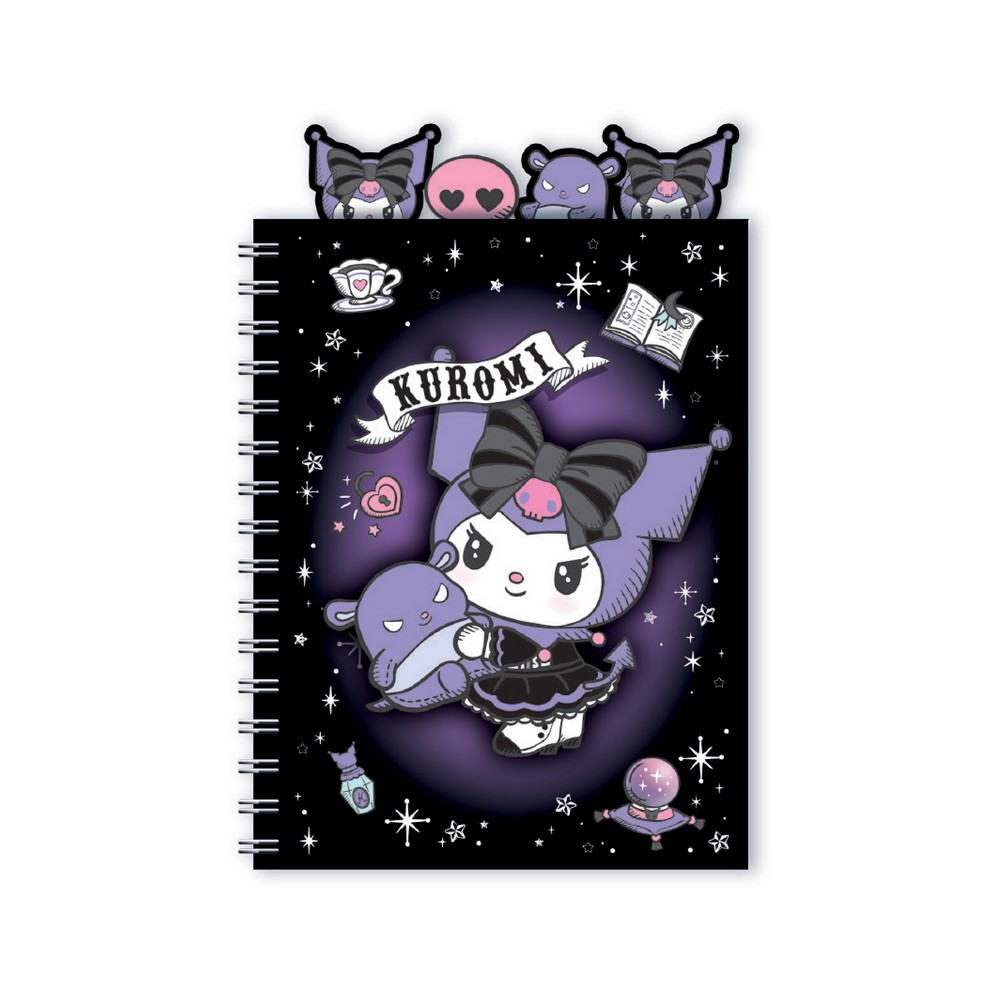 KUROMI SVESKA A5 SA SPIRALOM, 100 LISTOVA 
