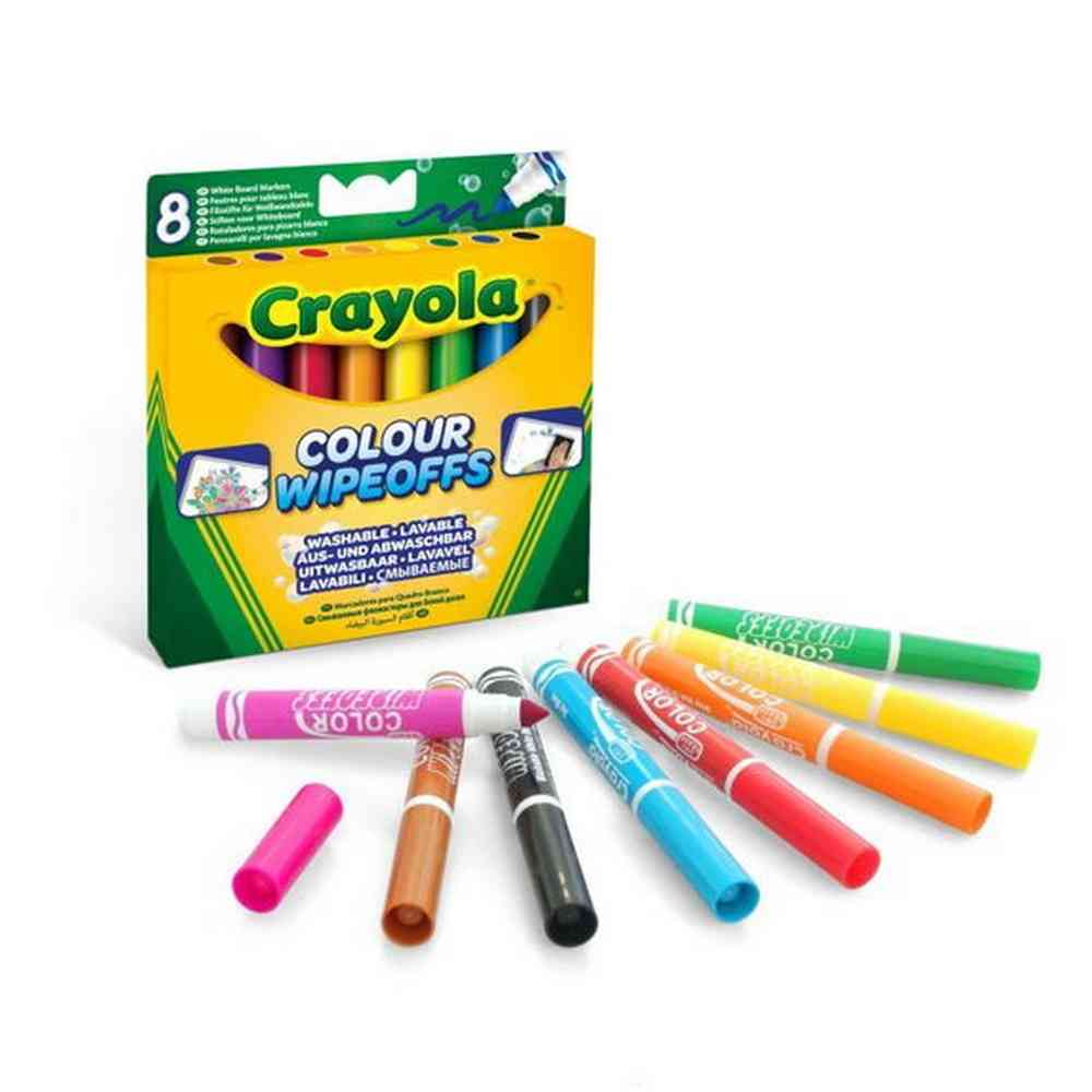CRAYOLA FLOMASTERI ZA BIJELU TABLU 8 KOM 