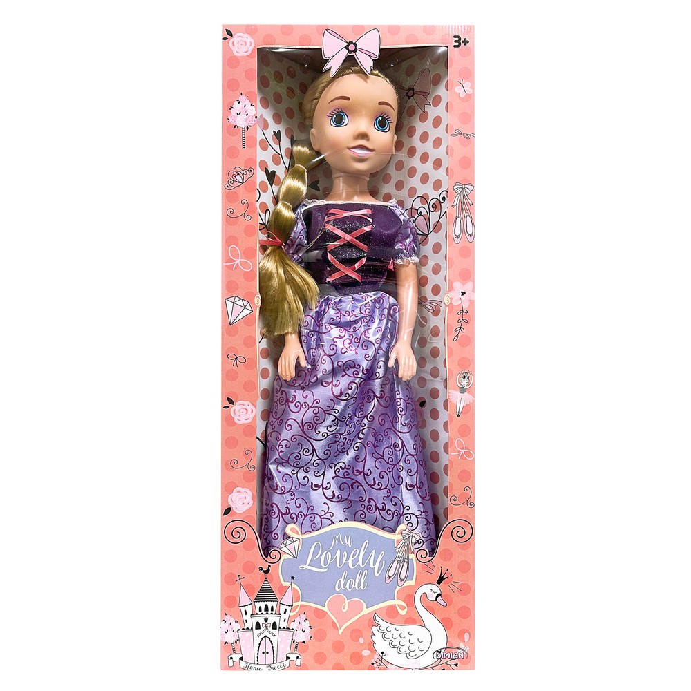 DI2001C LJUBIČASTA PRINCEZA LUTKA 80CM 
