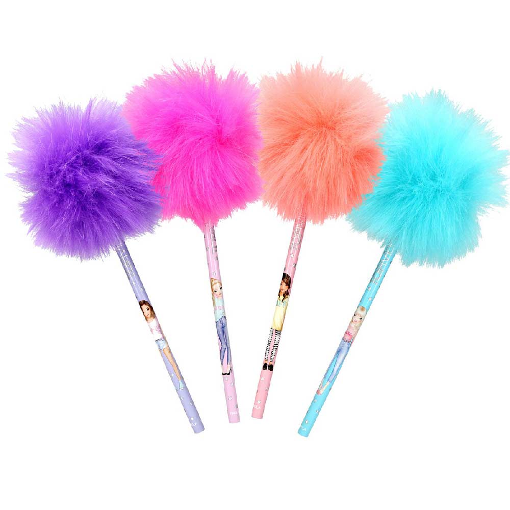 TOP MODEL KEMIJSKA OLOVKA S POM POMOM ASST 