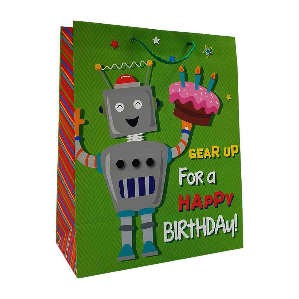 DUK15624 UKRASNA KESA LARGE ROBOT 26X32X12 CM