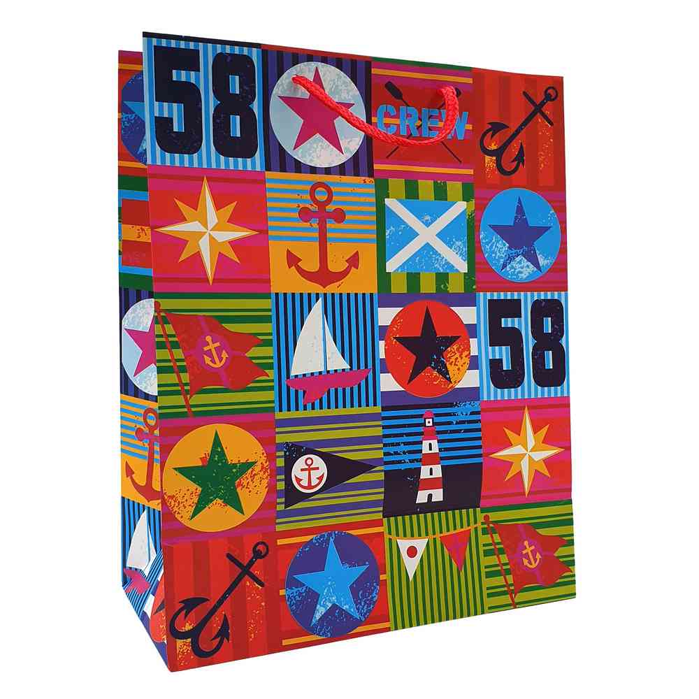 DUK15631 UKRASNA KESA LARGE BOAT CREW 26X32X12 CM