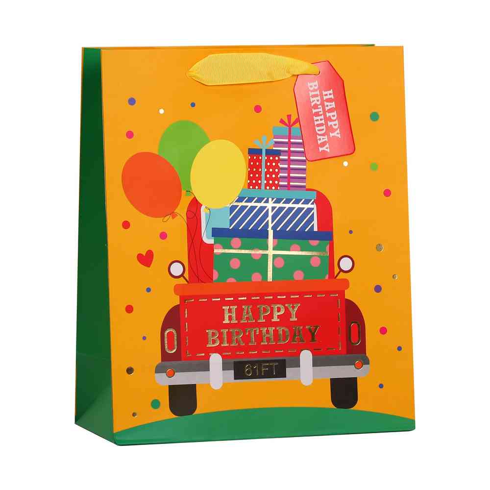 DUK16317 UKRASNA KESA SREDNJA HAPPY B-DAY ASST 