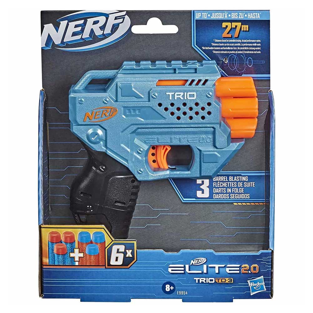 NERF ELITE TRIO BLASTER 