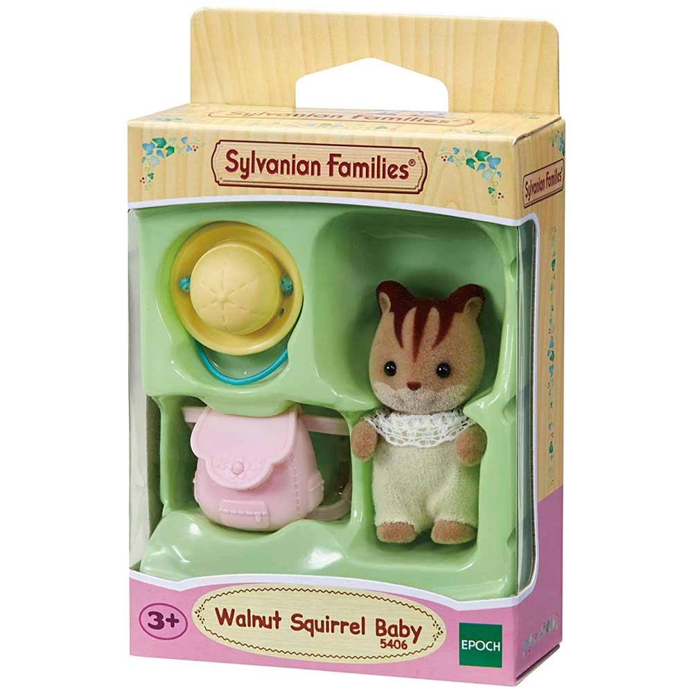 SYLVANIAN WALNUT SQUIRREL BABY
