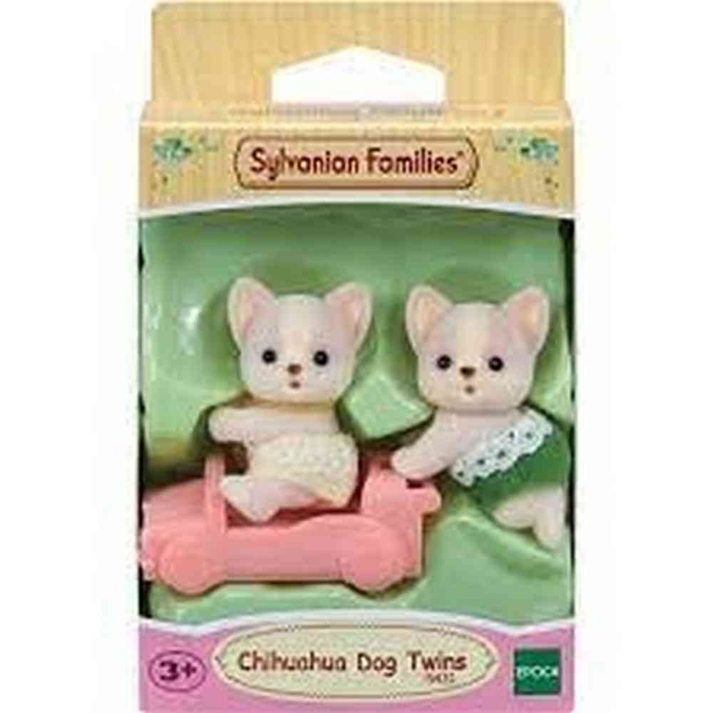 SYLVANIAN CHIHUAHUA DOG TWINS