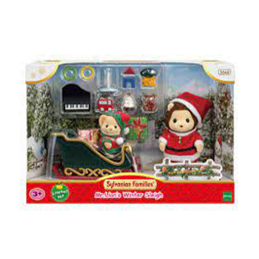 SYLVANIAN MR.LIONS WINTER SLEIGH