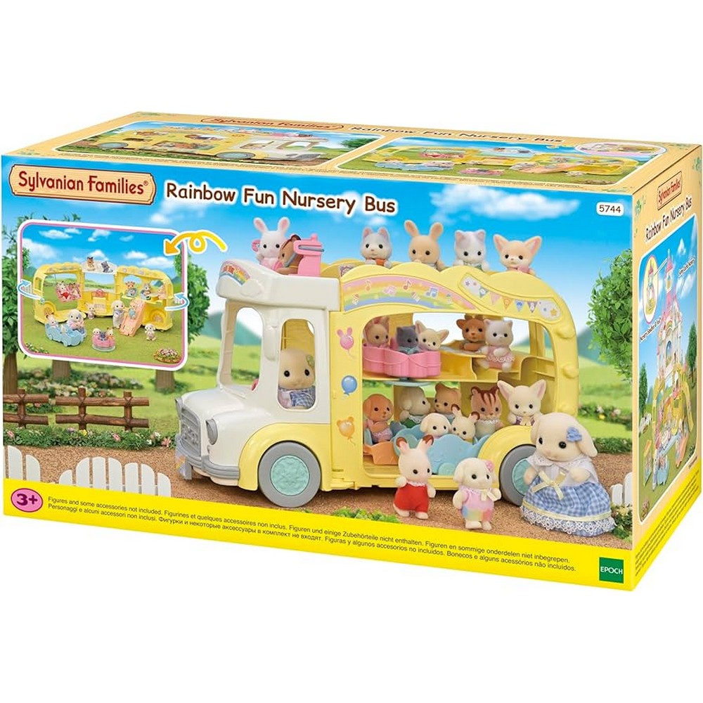 EC5744 SYLVANIAN DRUGARI IZ VRTIcA DUGA BUS SET 