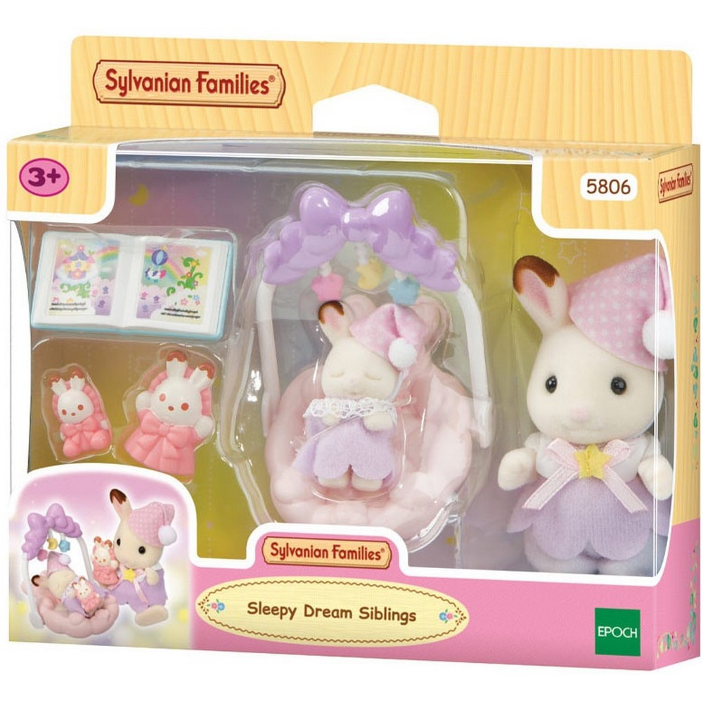 EC5806 SYLVANIAN FAMILIES SLEEPY DREAM SIBLINGS 