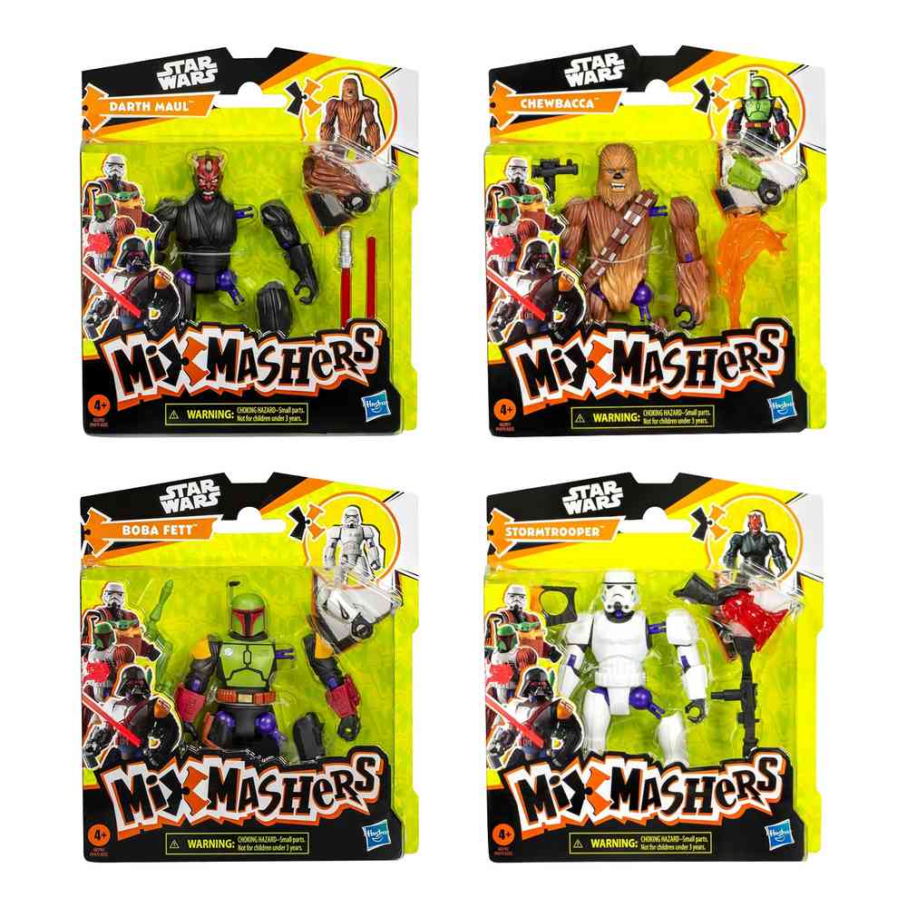 F9479 STAR WARS MIXMASHERS BASIC FIGURE AST 