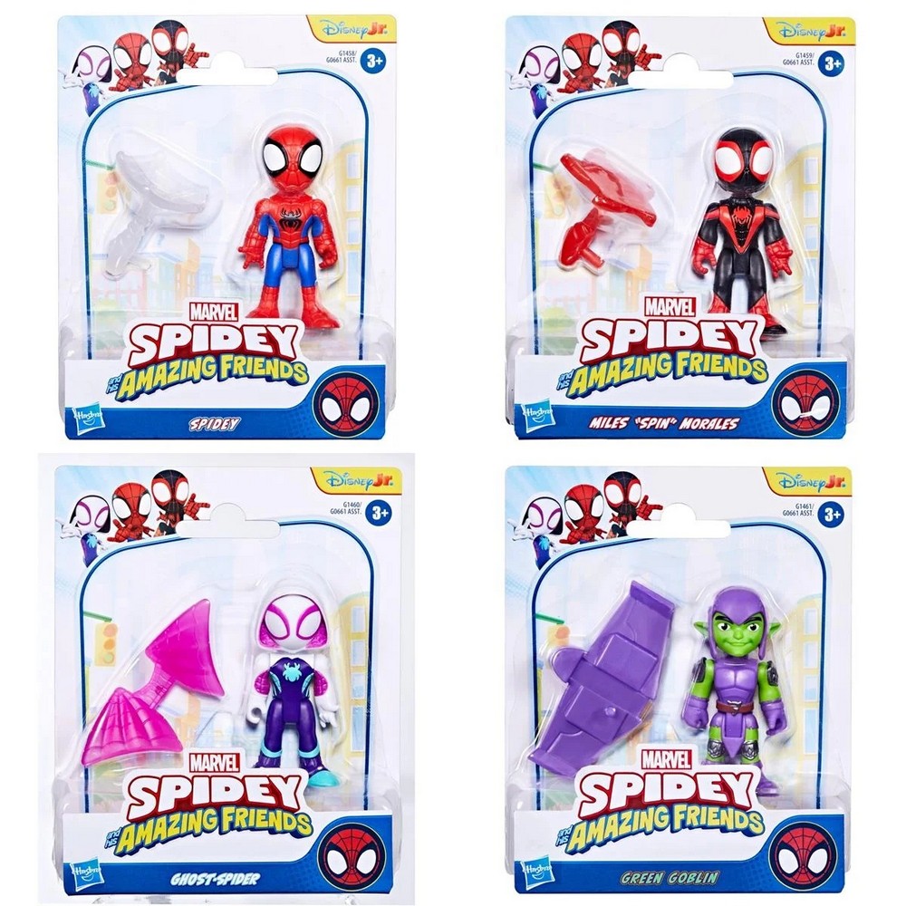 G0661 SPIDERMAN AND FRIENDS 3IN FIGURE ACSRY AST 