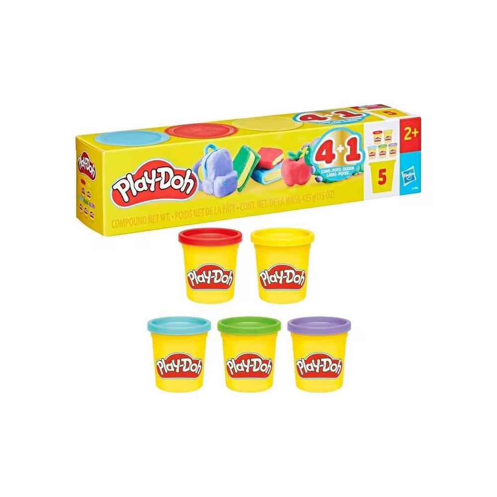 G1860 PLAY DOH BACK TO SCHOOL 5 PACK SET 