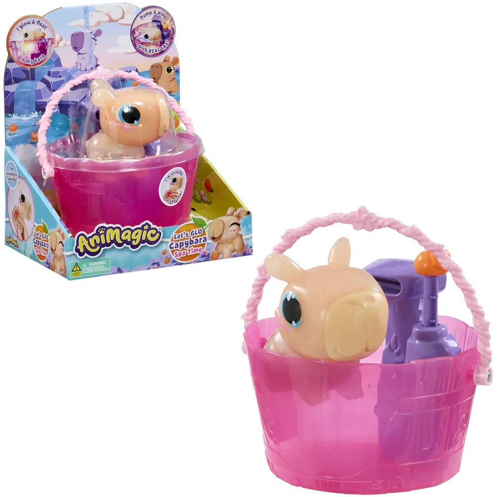 GA934415 ANIMAGIC LET'S GLO CAPYBARA SPA TIME (12L) 