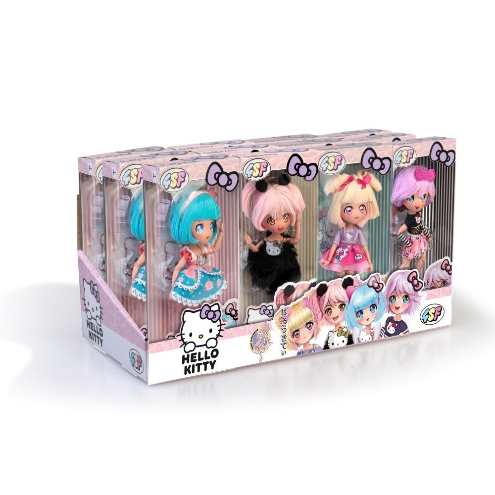GPHK0000 HELLO KITTY MANGA DOLL ASST CDU 