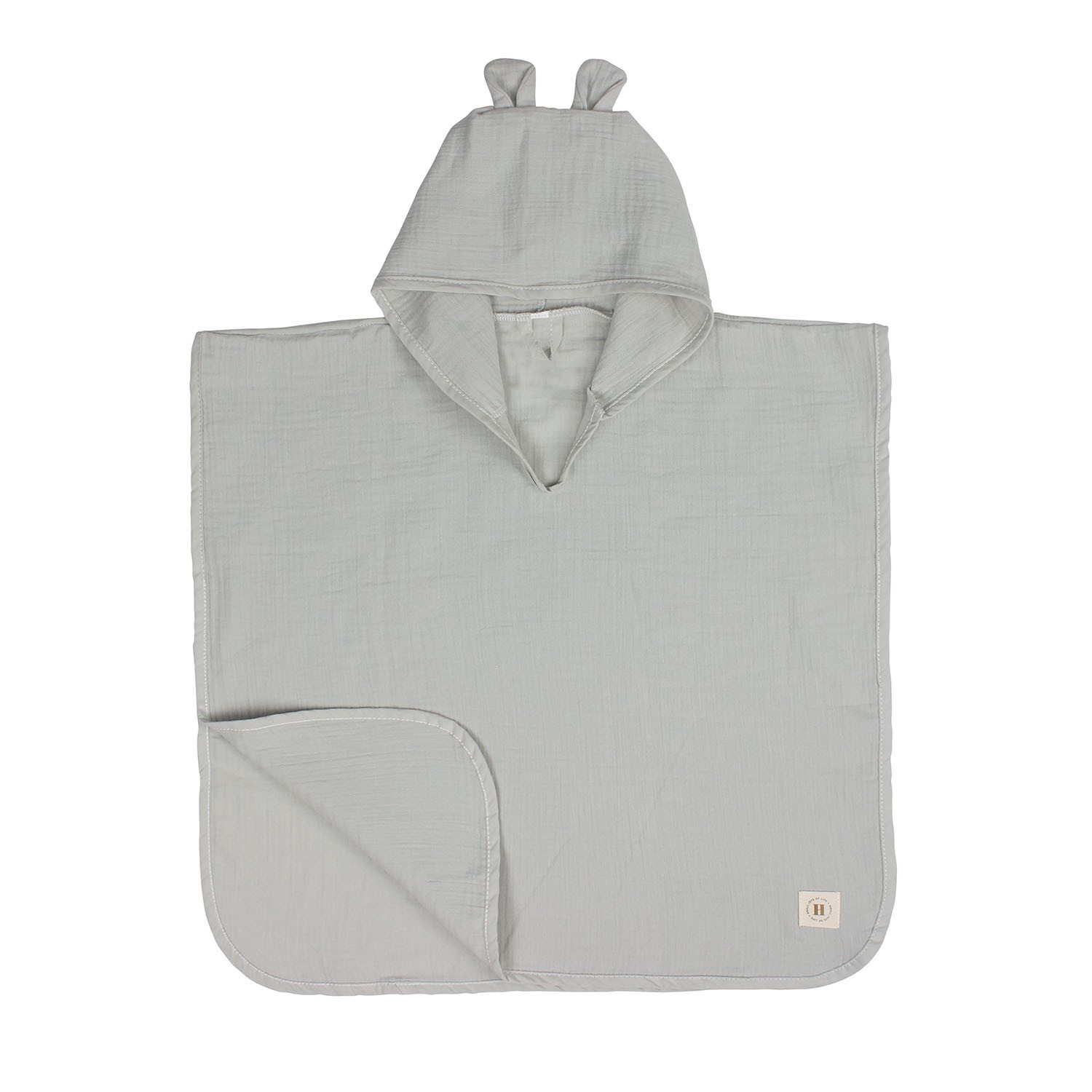 HYGGE PONCO OD MUSLINA PASTEL GREEN 