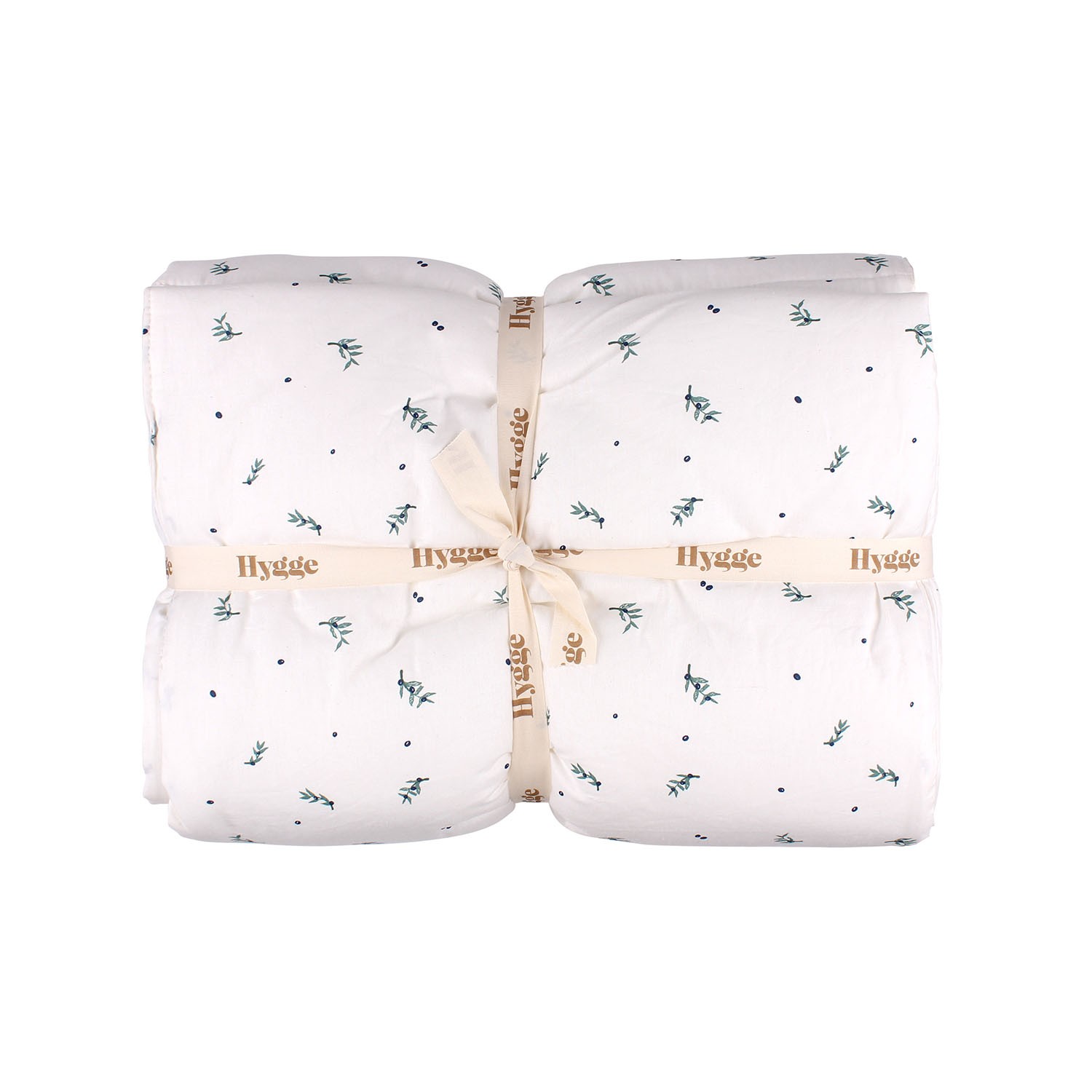 HYGGE POSTELJINA 3 DIJELA GREEN OLIVE 