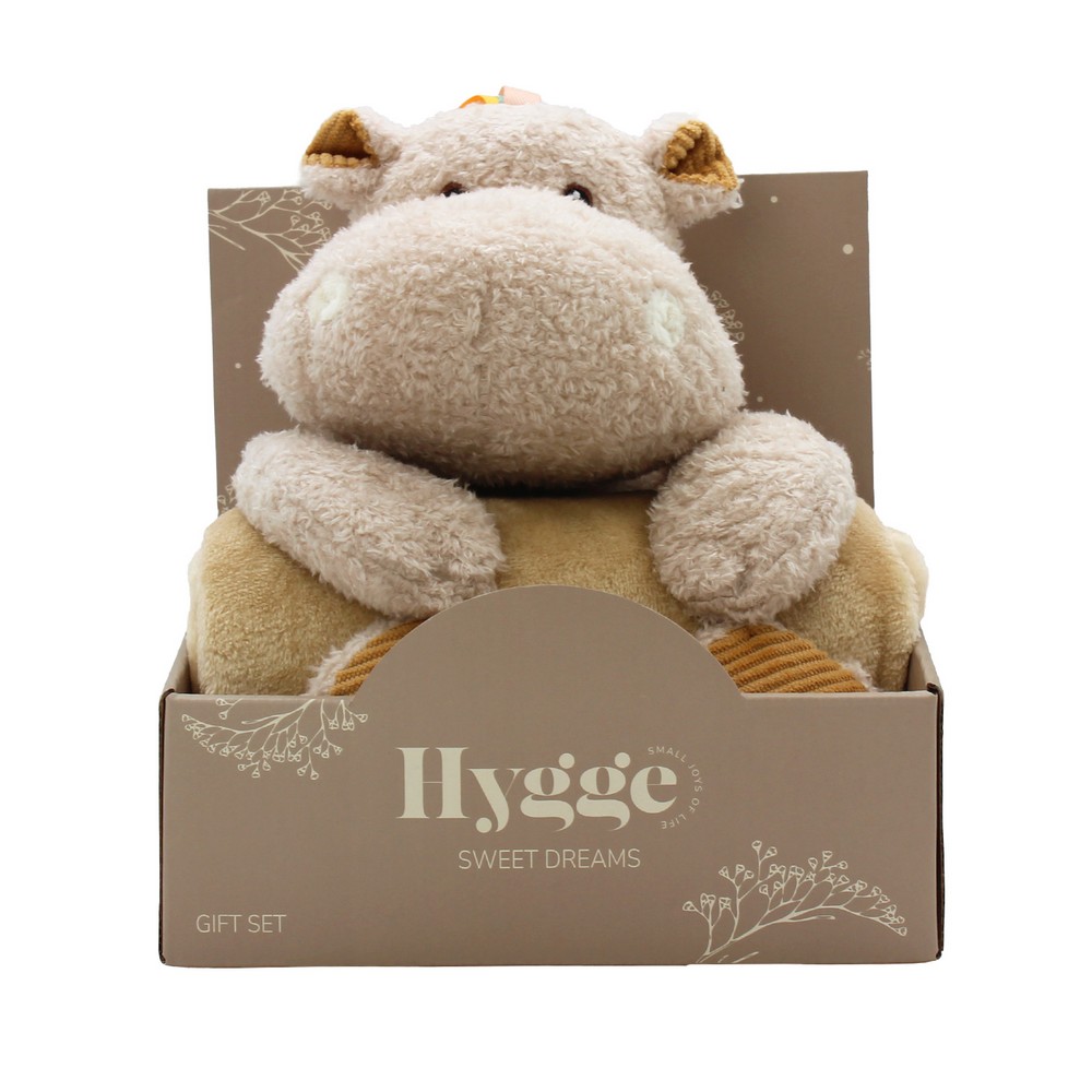 HY31372 HYGGE SWEET DREAMS DEKICA SA IGRAČKOM HIPPO 