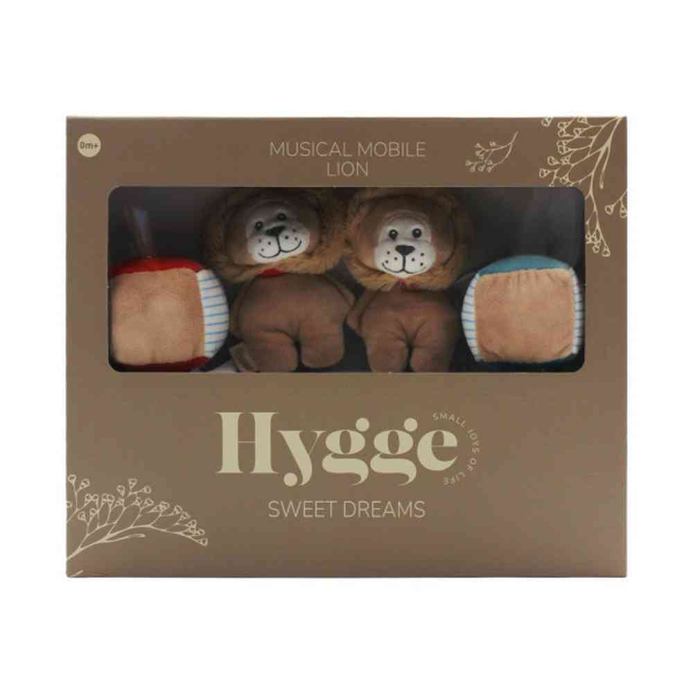 HY38661 HYGGE SWEET DREAMS SET S IGRAČKOM LION 