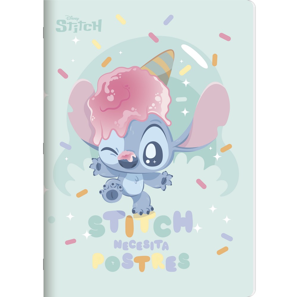 SVESKA A4 KVADRATICI 52L STITCH
